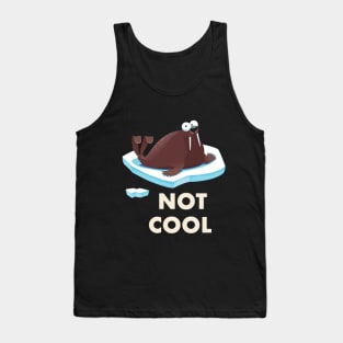 Walrus Climate Change is not Cool Tank Top